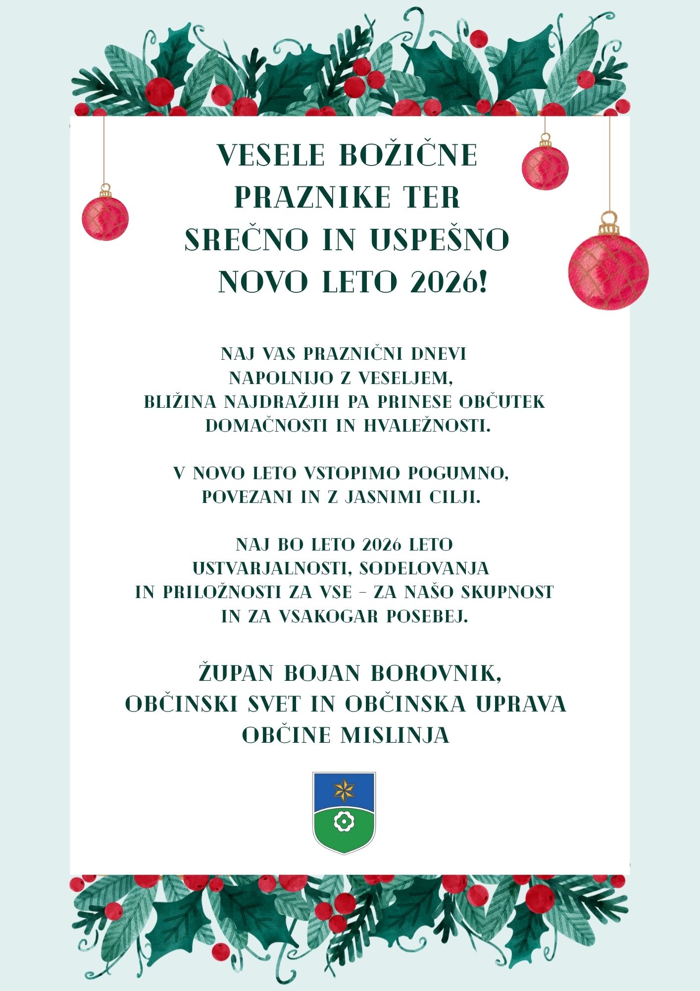 Božič in novo leto